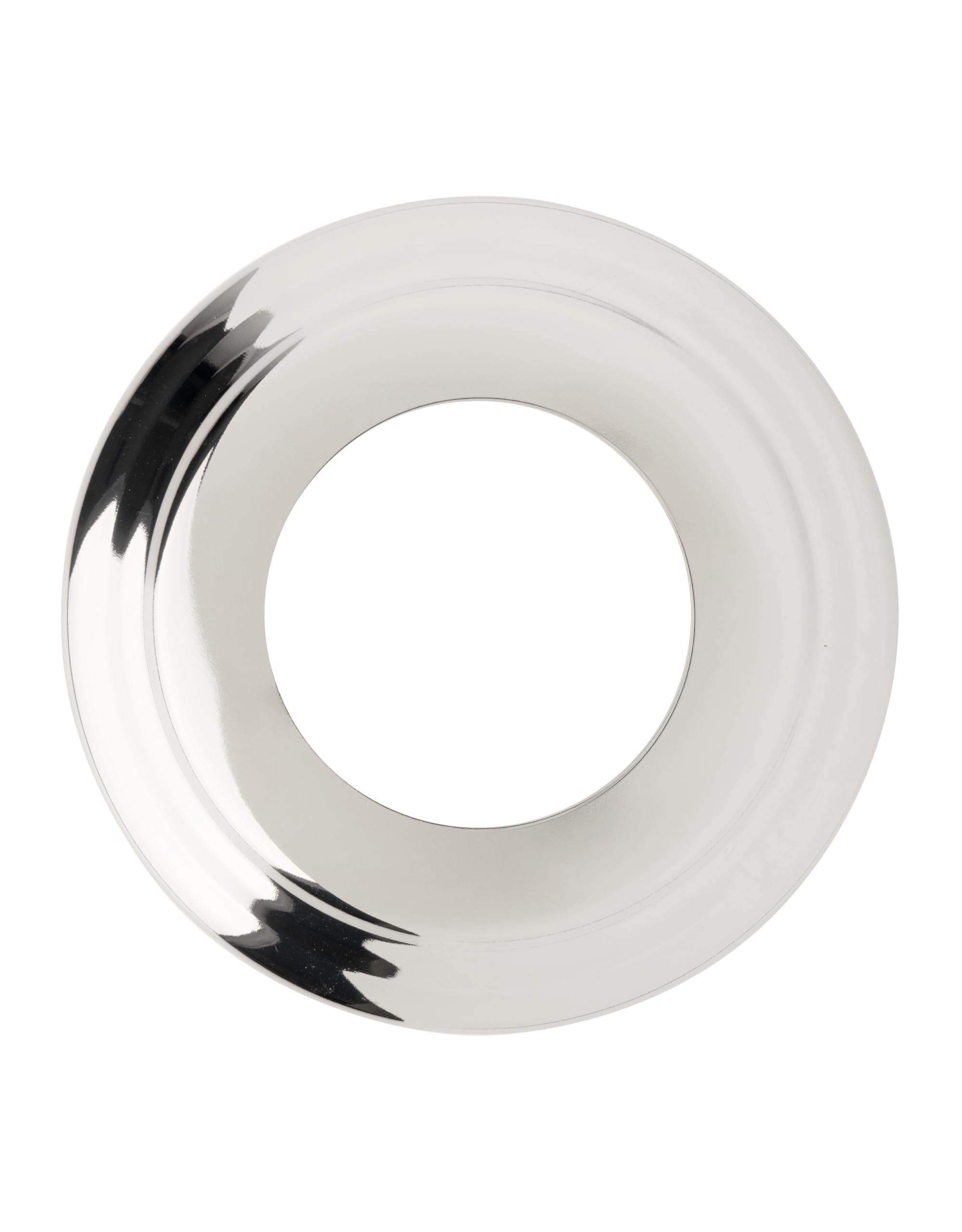 The Can Converter Ceiling Medallion for Recessed Can Light - Home Improvement Decorative Steel Beveled Goof Ring & Cover Plate f
