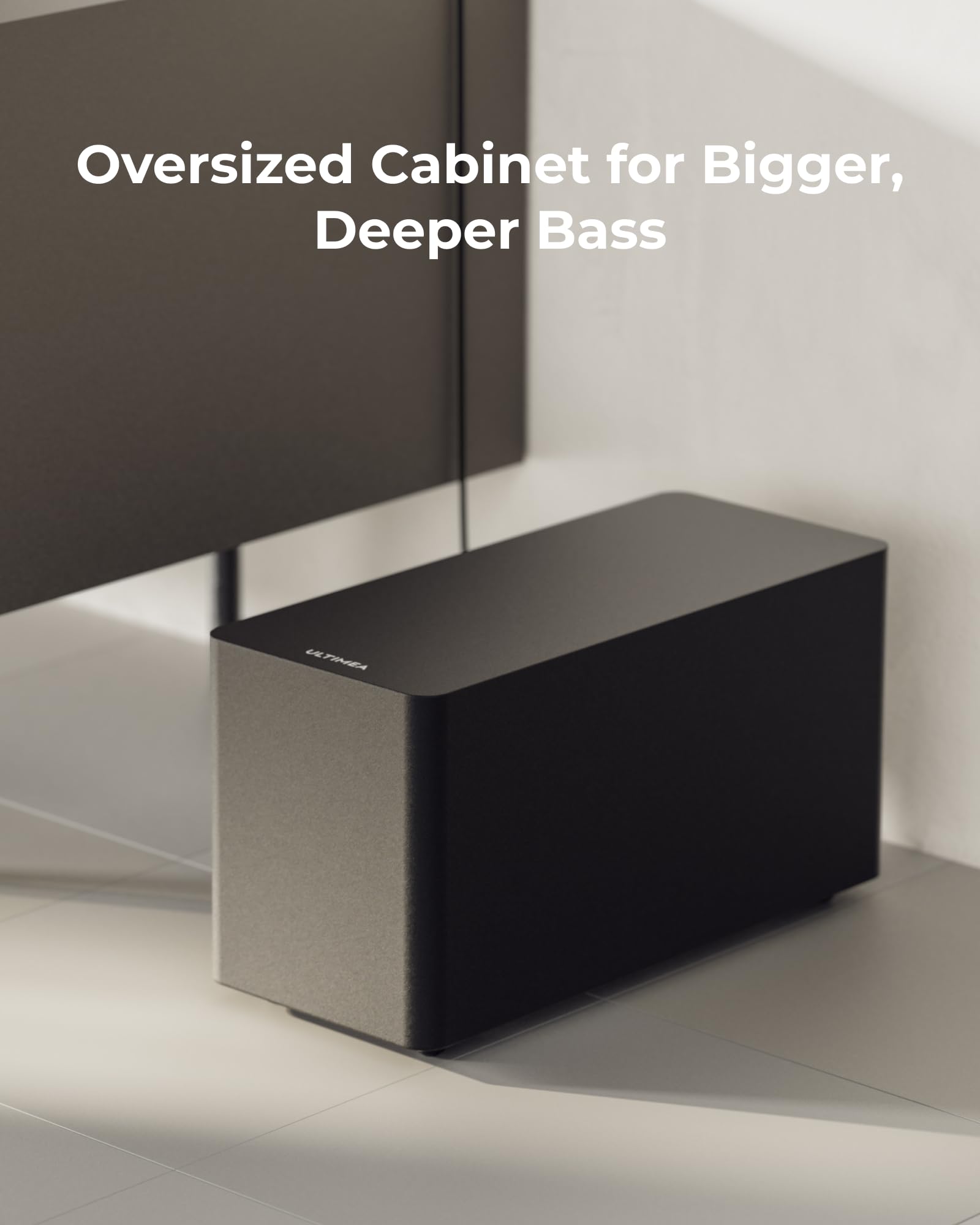 Ultimea 5.1Ch Soundbar With Dolby Atmos, Sound Bar With Subwoofer For Smart Tv, Bassmx And Voicemx Tech, Home Theater Surround S