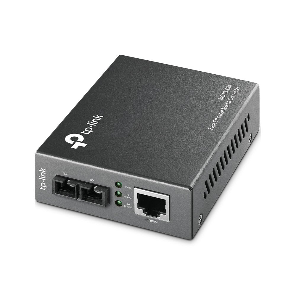 Tp Link Fast Ethernet Sfp To Rj45 Fiber Media Converter | Fiber To Ethernet Converter | 10/100Mbps Rj45 Port To 100Base Fx Multi