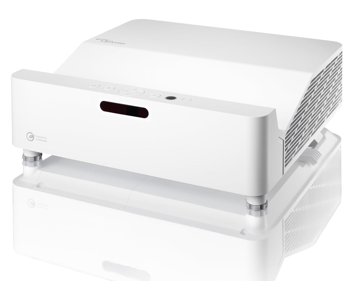 Optoma Gt3500Hdr Projector With Enhanced Gaming Mode 8Ms Input Lag - Ultra Short Throw, 1080P Full Hd, 4K Hdr Input, 3800 Lumens Brightness, Duracore Laser, Built-In Speaker