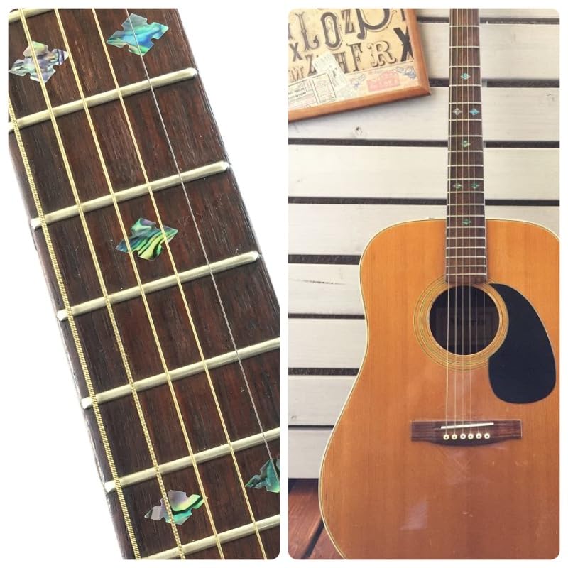 Fretboard Markers Inlay Stickers Decals For Guitars, Bass & Ukuleles   Traditional Slotted Diamonds   Abalone Mix