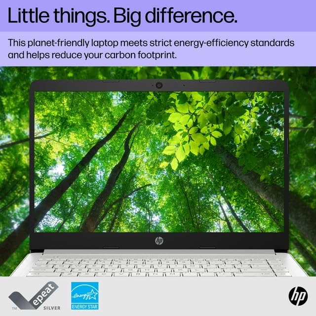 Hp Stream 14 Hd Laptop | Intel Celeron N4120 Processor | Intel Uhd Graphics 600 | Microsoft Office 365 | 4Gb Ram | 64Gb Ssd | Wi