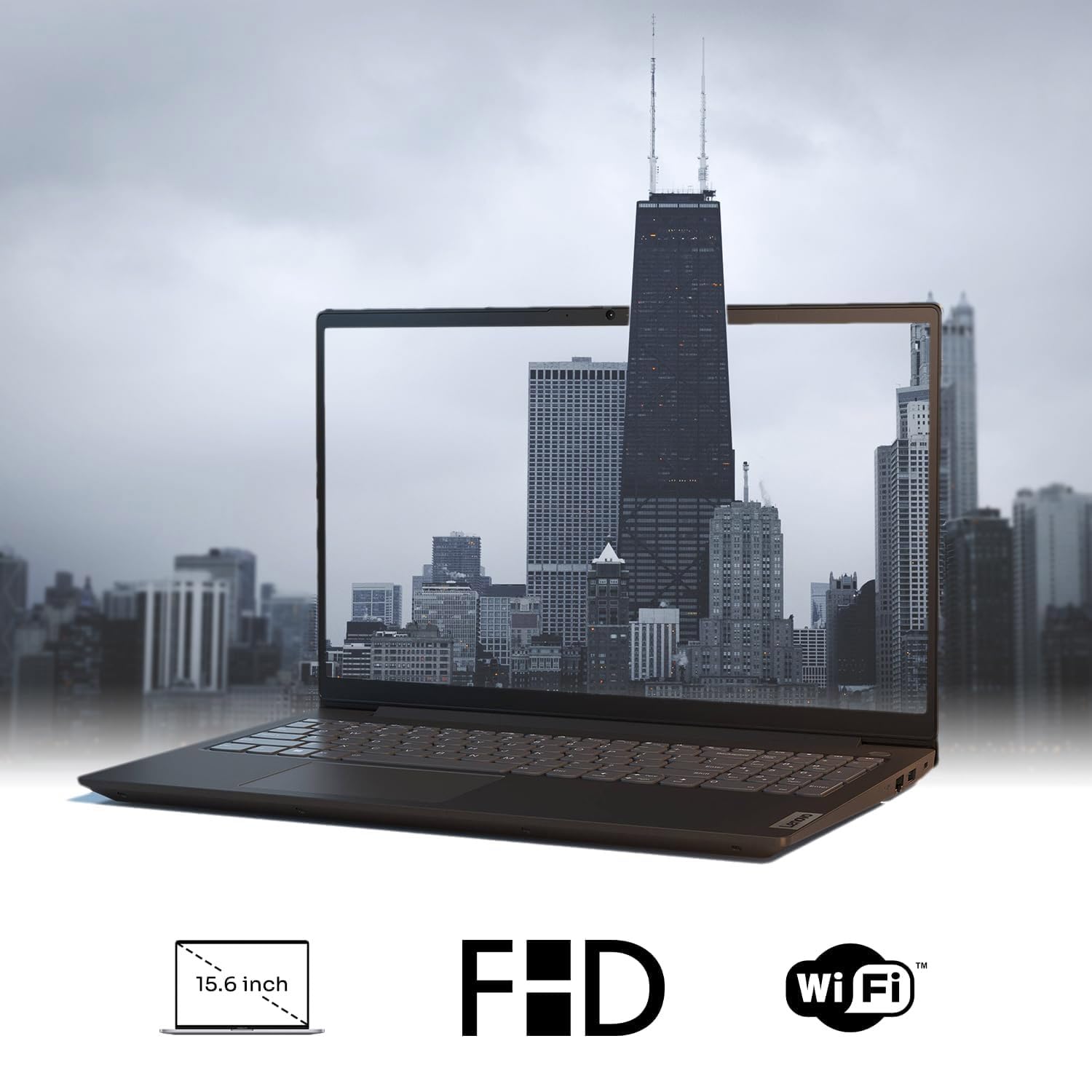 Lenovo V Series V15 Business Laptop, 15.6'' Fhd Display, Amd Ryzen 7 7730U, 24Gb Ram, 1Tb Ssd, Numeric Keypad, Hdmi, Rj45, Webca