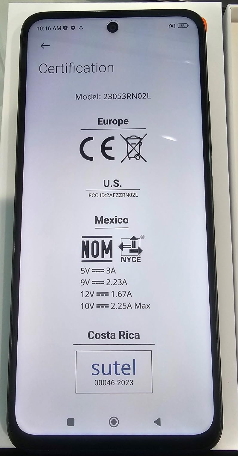 Xiaomi Redmi 12 4G Lte (128Gb + 4Gb) Factory Global Unlocked 6.67 50Mp Triple Camera (For Tmobile Mint Tello Global) (Sky Blue)