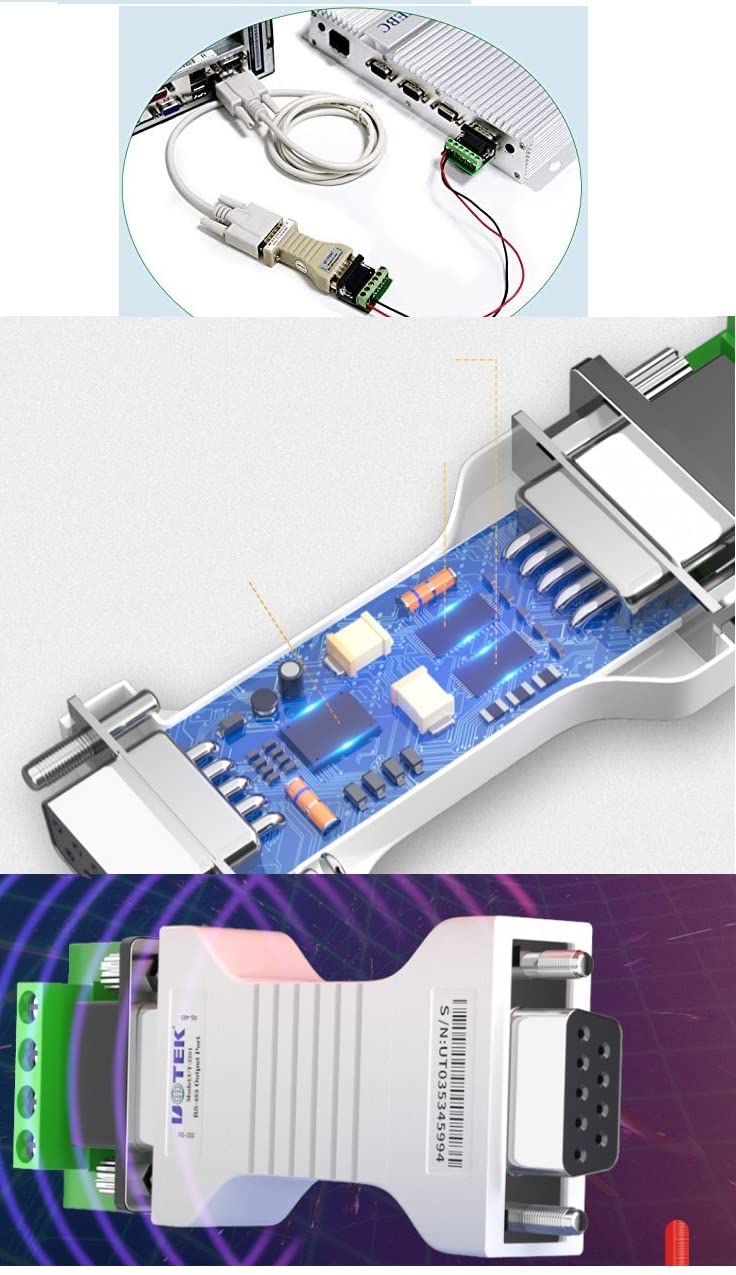 Utek Ut 2201 Port Powered, Rs 232 To Rs 485/422, Mini Size