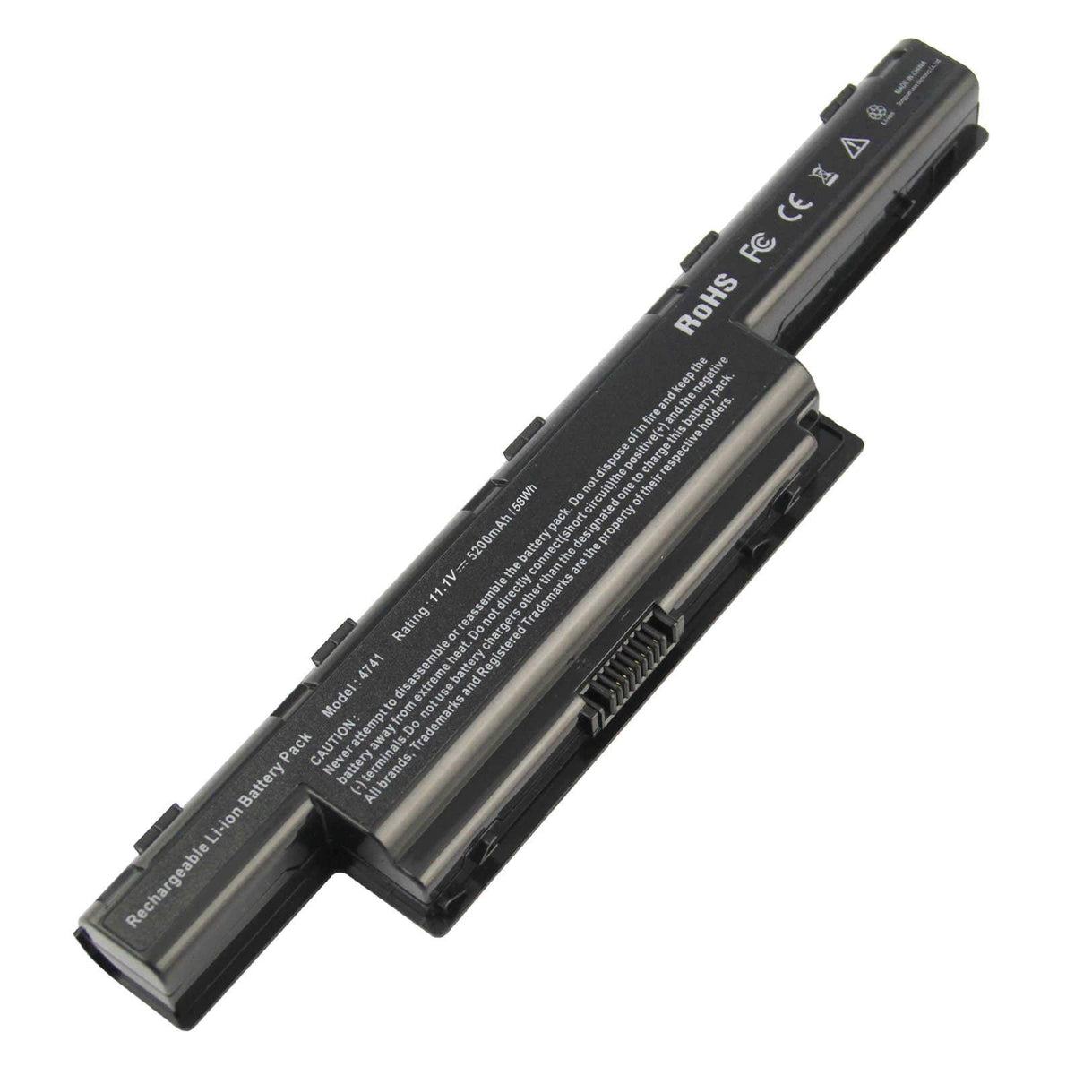 Li Ion Cell Laptop Battery Compatible With Acer As10D31 As10D51, Acer Aspire 5253 5251 5336 5349 5551 5552 5560 5733Z / Acer Tra