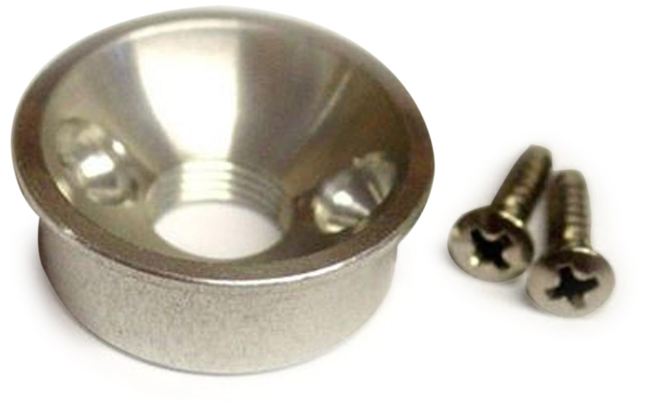 Allparts Chrome Electrosocket Jackplate For Telecaster