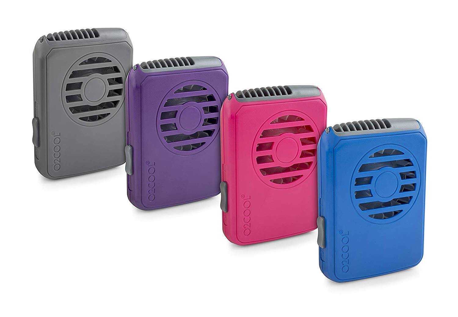 O2Cool Deluxe Personal Necklace Fan | Hands  Free, Battery Operated Wearable Mini Cooling Device For Beach, Sporting Events, Cam