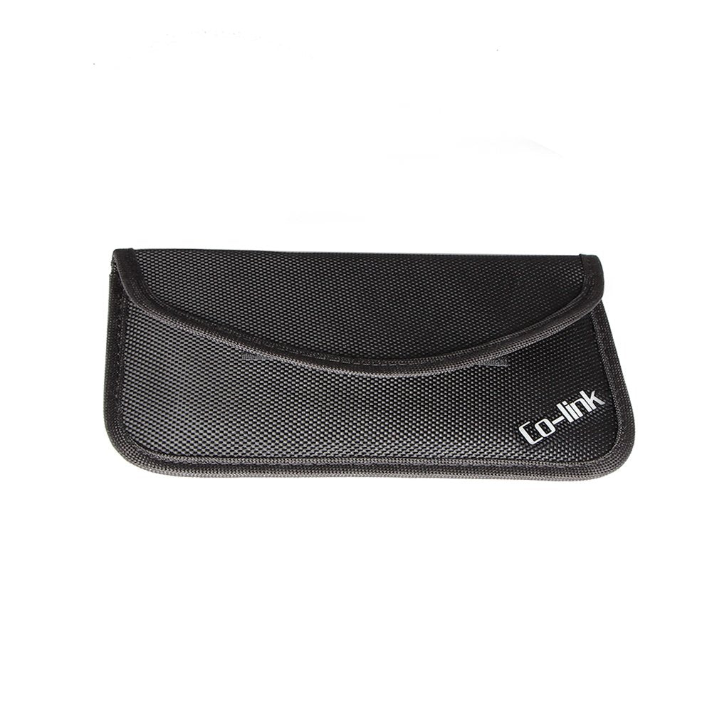 Co Link Cell Phone Anti Tracking Anti Spying Gps Rfid Signal Blocker Pouch Case Bag Handset Function Bag (Black)