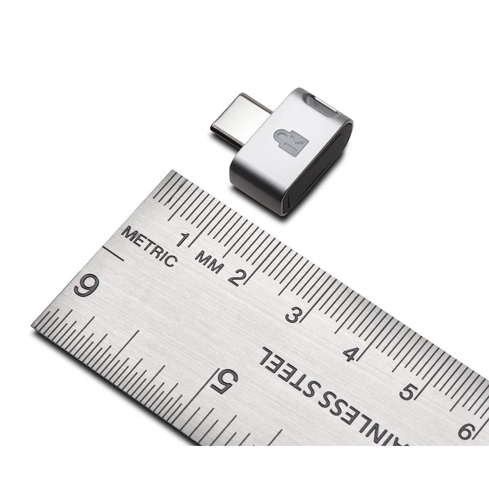 Kensington Fid0 U2F And Fido2 Usb-C Security Key And Fingerprint Reader - Windows, Macos, Chrome