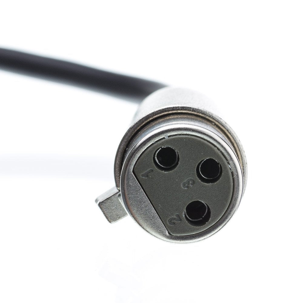 Cablewholesale 3 Pin Xlr Female To 1/4'' Trs/Stereo Male Audio Cable, 24 Awg Microphone Cable, 50 Feet