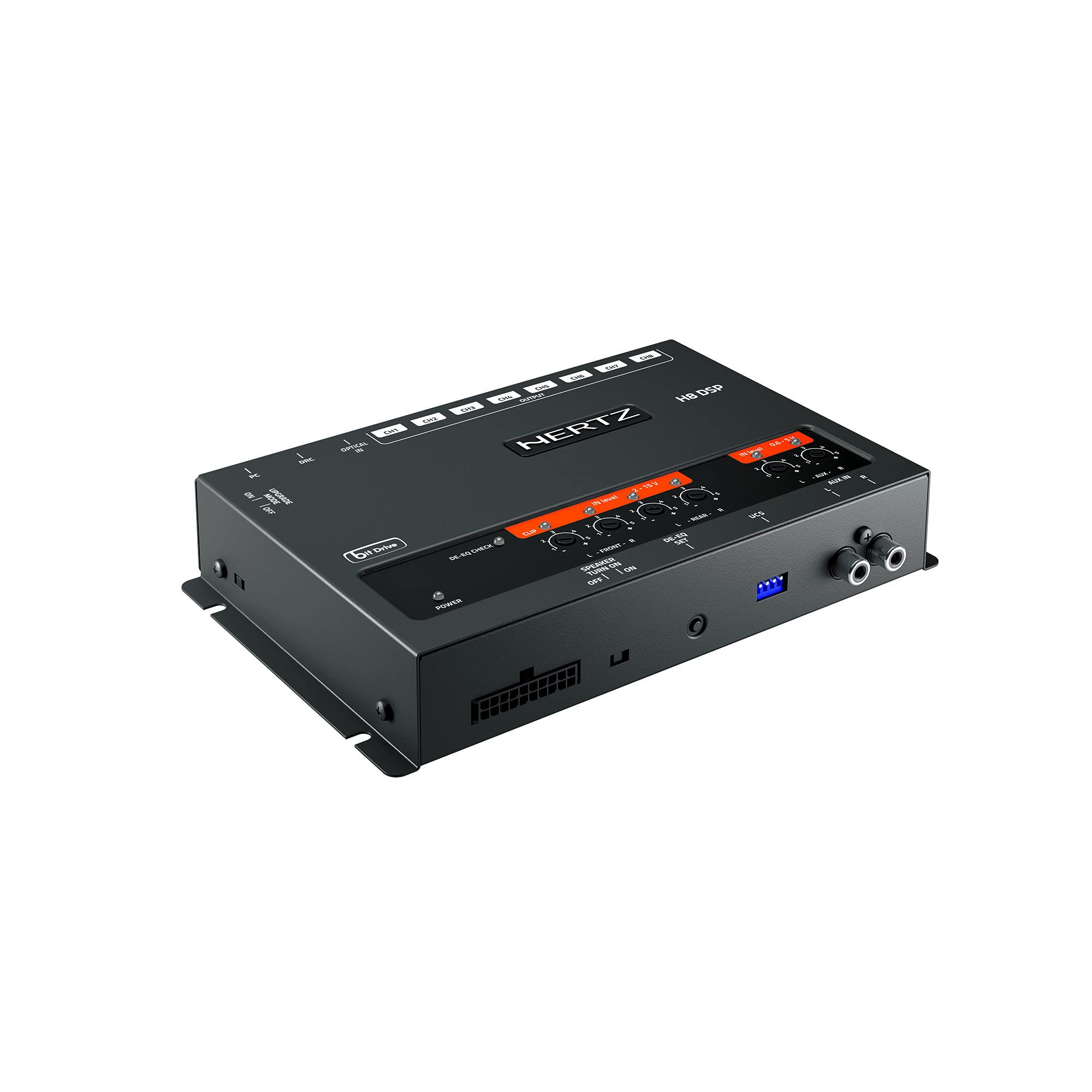 Hertz H8-DSP-DRC High Performance 8 Channel Digital Interface Processor + DRC HE Remote Control