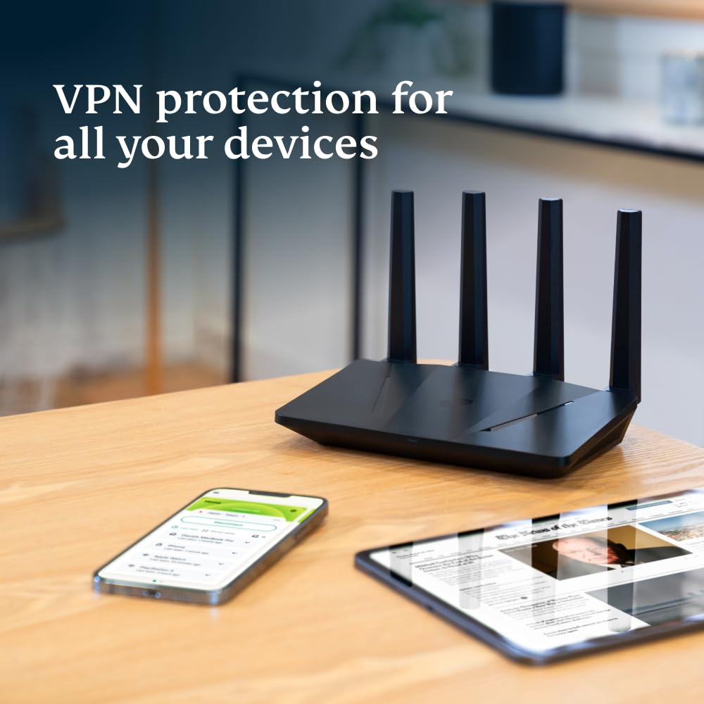 Expressvpn Aircove | Wi Fi 6 Vpn Router For Home | Protect Unlimited Devices | Free 30 Day Expressvpn Trial | International Vers