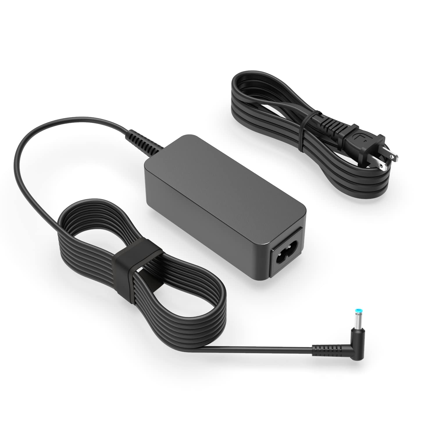 Ul Listed Charger For Hp 14 15 17 Model Laptop, 45W, Round Connector