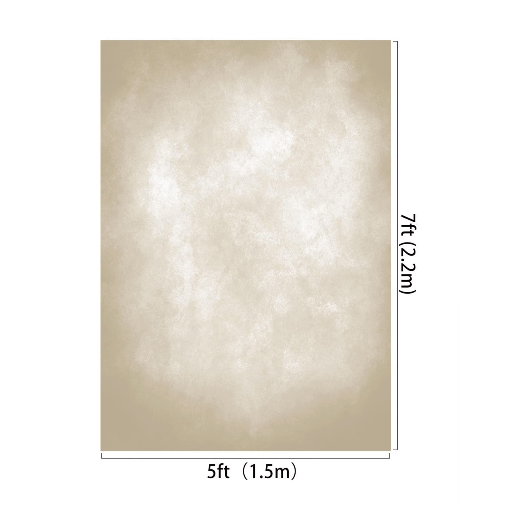 Kate 5X7Ft/1.5X2.2M Light Yellow Backdrop Little Brown Gold Abstract Texture Portrait Photography Backgrounds Photo Studio Props