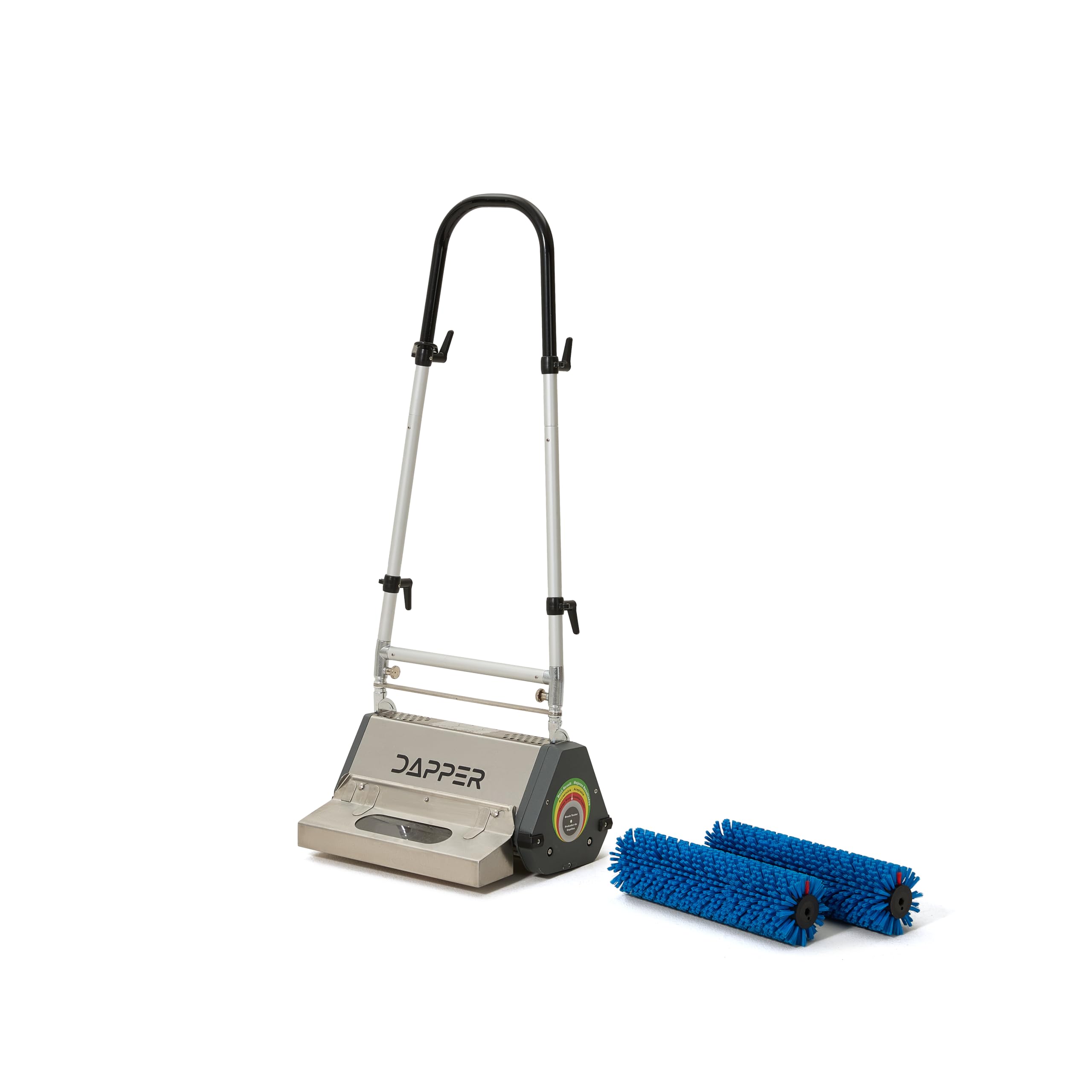 18 CounterRotating Brush (CRB) Commercial Carpet & Hard Floor Cleaning Machine  450 RPM, Quiet 53 dBA, HeavyDuty 53 lb Scrub