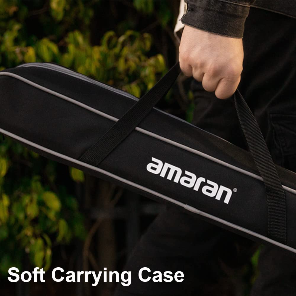 Amaran Tube Light Amaran T2C Rgbww Led Video Light Stick Light, Cri=95 Tlci =98,2500K 7500K /Rechargeable Battery/App Control Fo