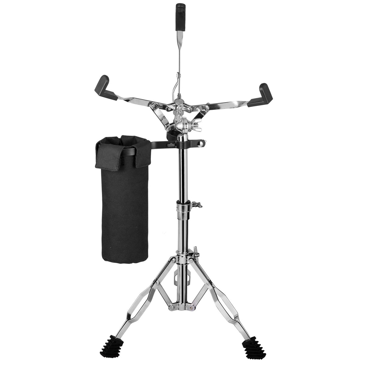 Luvay Snare Stand, Double Braced Lightweight (5Lb)   With Stick Holder (Nylon Drumstick Bag)