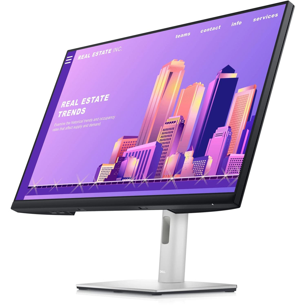 Dell 27 Monitor   P2722H   Full Hd 1080P, Ips Technology, 8 Ms Response Time
