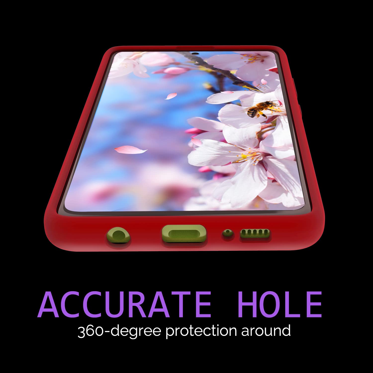 Meifei Galaxy A71 5G Case, Liquid Silicone Case Dual Layer Hybrid Hard Pc Soft Silicone Gel Rubber Slim Phone Case For Samsung G