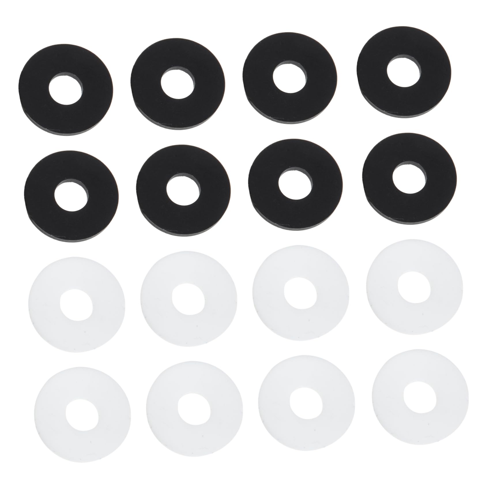 Yardwe 16pcs skid Silicone Guitar Strap Locks Secure Nondrop Blocks for Electric and Bass Guitars Easy to Install Tightness Op