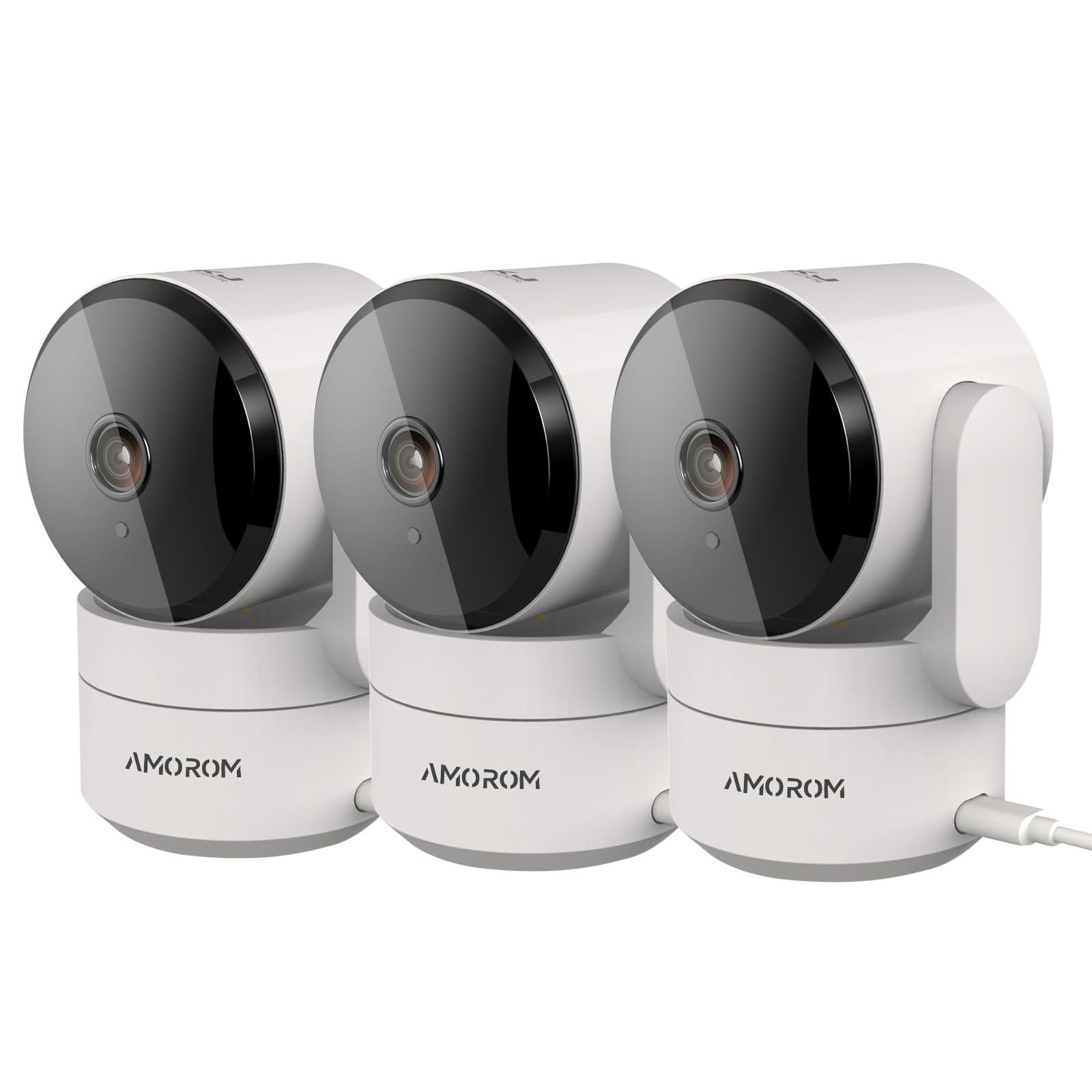 Pet Camera 360 Home Security Cameras With Pan/Tilt, Night Vision, Motion Detection, Privacy Mode, 2 Way Audio, Cloud & Sd Card S