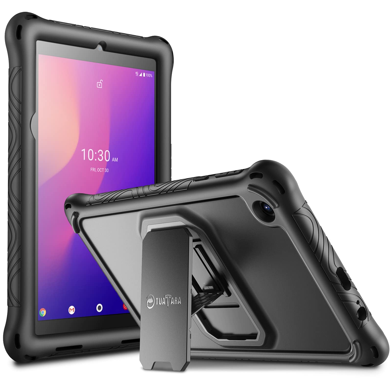 Fintie Case for for Alcatel Joy Tab 2 Tablet 8-inch 2020 Release (Model: 9032Z) - [Built-in Kickstand] Anti Slip Kids Friendly S