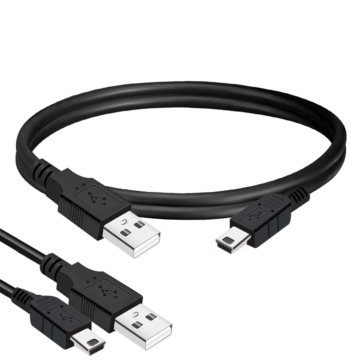 Mini Usb Cable To Usb 2.0   10Ft. Durable Usb A To Mini B Usb Fast Charging Cord   Camera Charger Cable Compatible With Gopro Hero4 Hero3, Snowball Ice, Usb Mic, Garmin Gps, Ps3 Controller, Dashcam