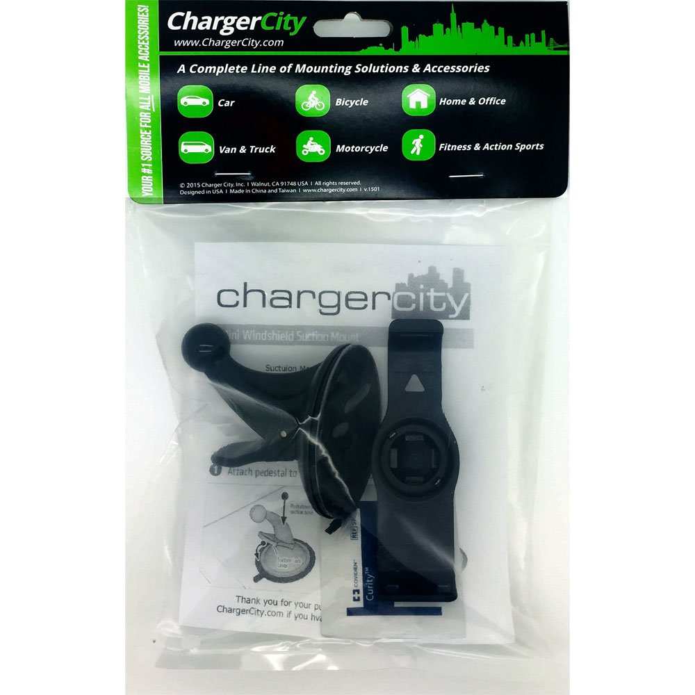 Chargercity Vehicle Suction Cup Mount & Bracket For Nuvi 2555Lmt 2555Lt 2595Lmt Gps (Compare To Garmin 010-11773-00)