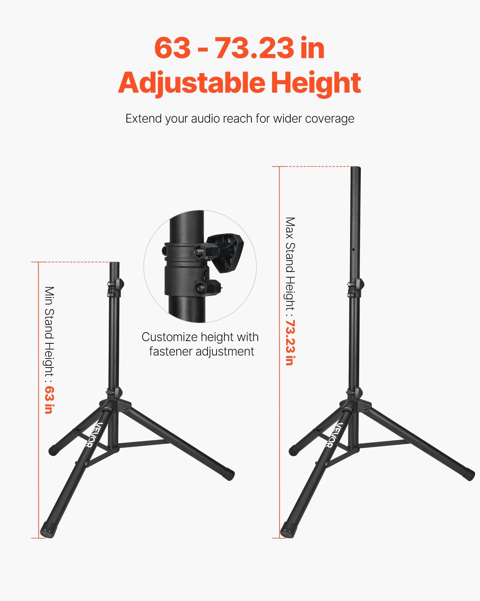 Vevor Portable Pa System, 2000W (Pmpo) Powered, Sound System Set With 3 Channel Mixer, Dual Speakers, Wireless Bluetooth, Microp
