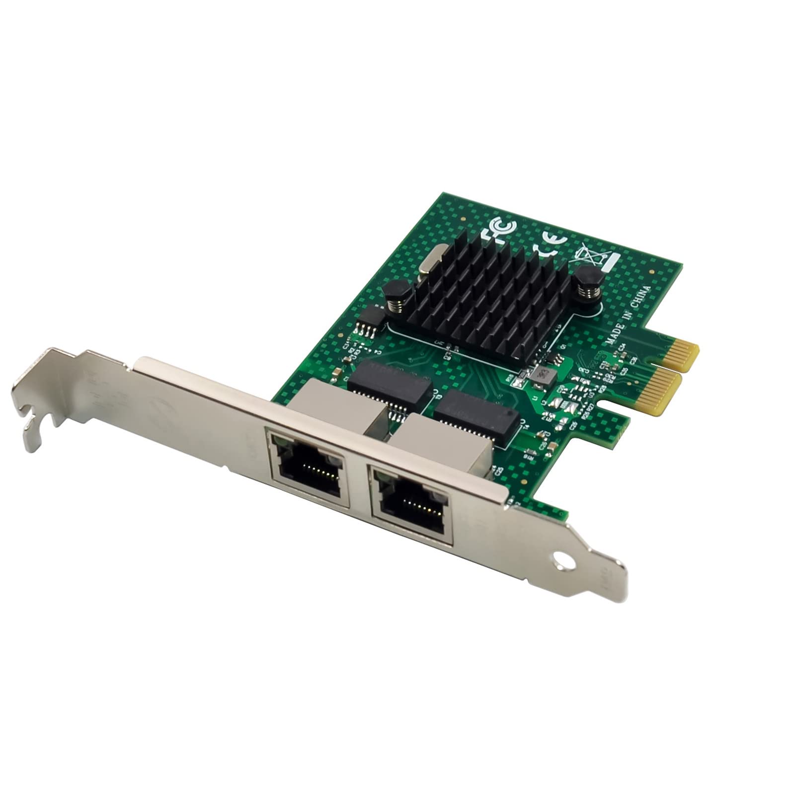 Dual-Port Pcie Gigabit Ethernet Server Adapter With Netxtreme Bcm5720-2P Chipset Pci Express 1000M Network Lan Card For Windows