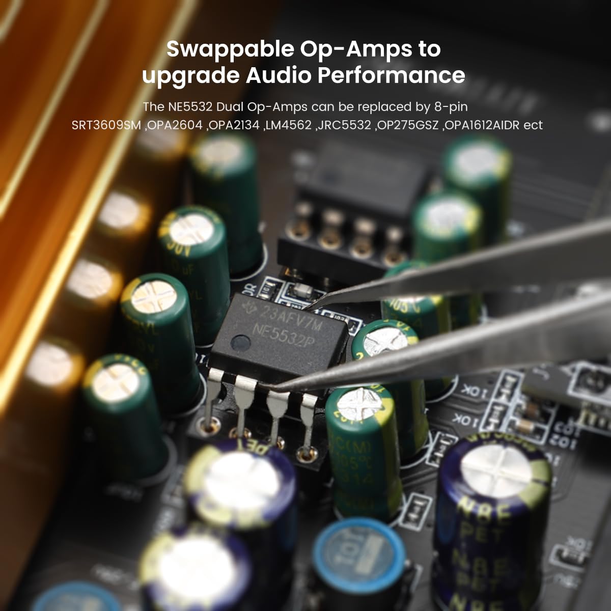 Aiyima A07 Premium Tpa3255 Power Amplifier 300Wx2 Hifi Class D Audio Amp Mini 2 Channel Stereo Amplifier For Passive Speaker Desktop Bookshelf Home Theater System With Dc 32V Power Adapter