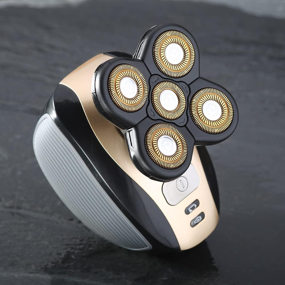 Wahfox Universal 3 Pcs 5 Blades Shaver Heads For Head Shaver And Other Brands Head Shaver