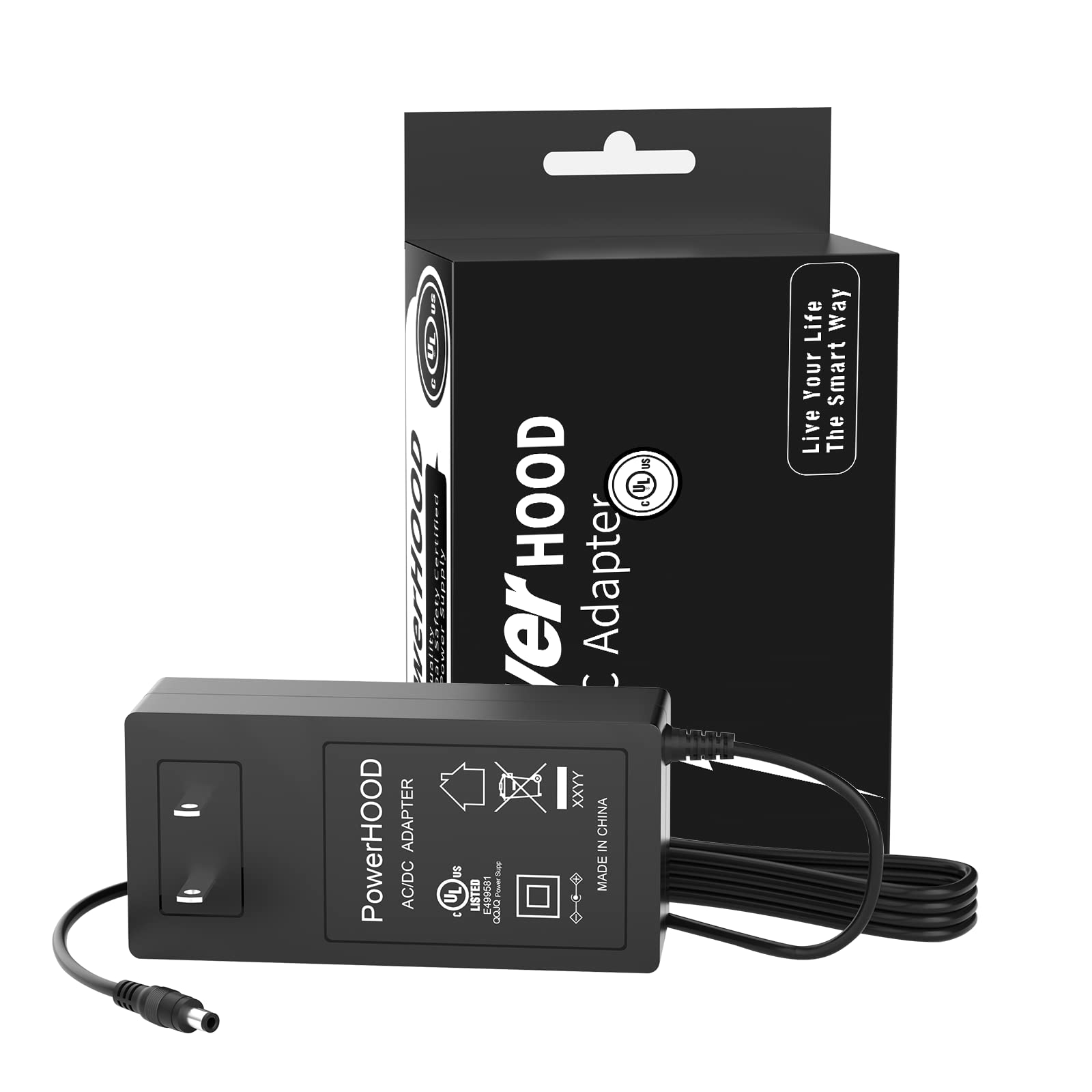 Powerhood Adapter Compatible With Homedics Pp Adp25 Ppadp25 Nms 630H Massager Nms 620H Sw 0799 Pp Adem620 Kinyo Tead 66 122500U