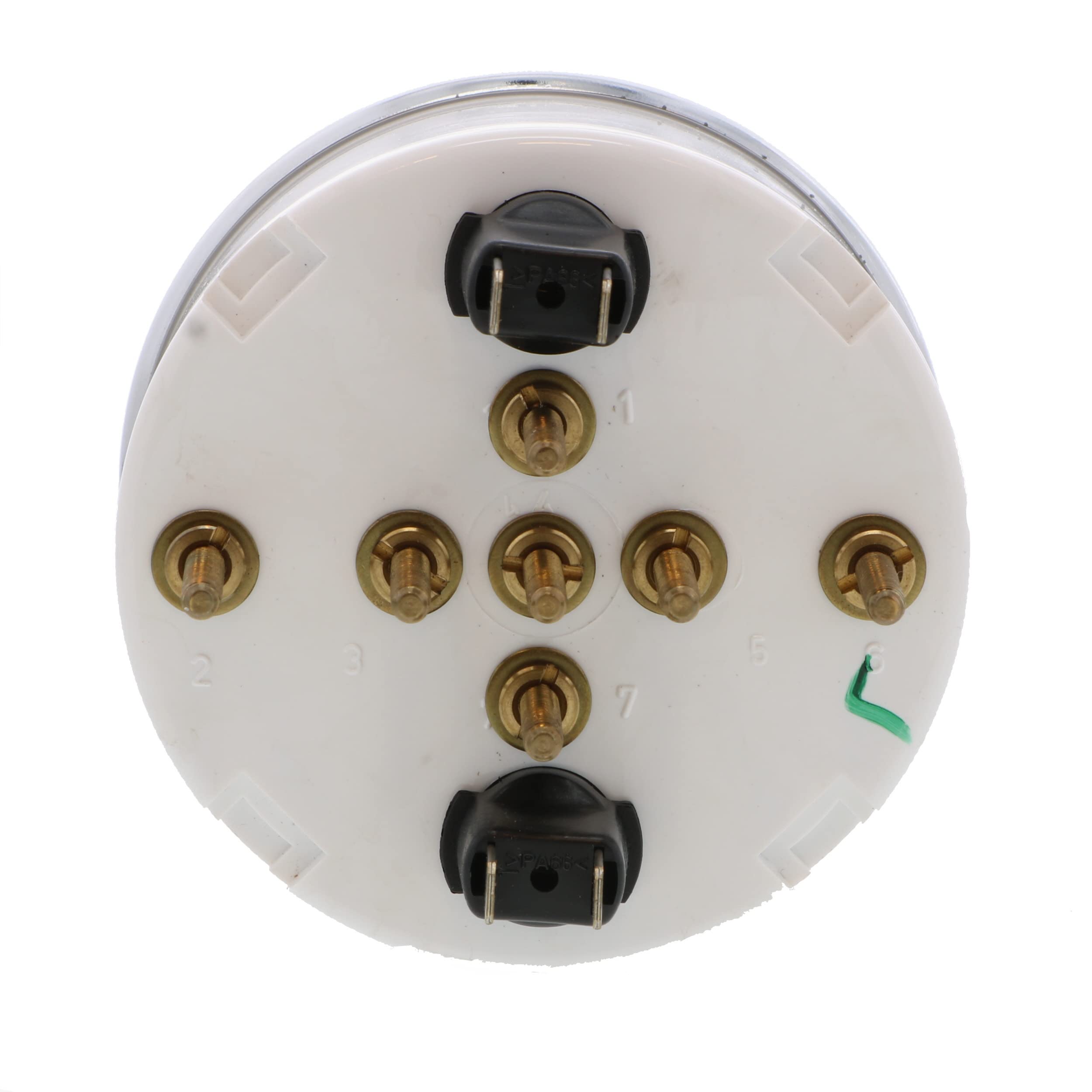 Vdo 110-15800 Cockpit Marine 4 In 1 Gauge With Oil Pressure, Water Temperature, Fuel Level And Voltmeter - White,WBAUVB07FBK3QWT