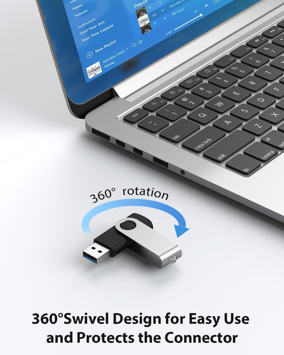 Aiibe 128Gb Flash Drive 3.0 3 Pack 128Gb Usb 3.0 Flash Drive Thumb Drive Usb Drive 128Gb Jump Drive Memory Stick 128Gb Flash Drives (128G, 3 Mixed Colors: Black Blue Red)