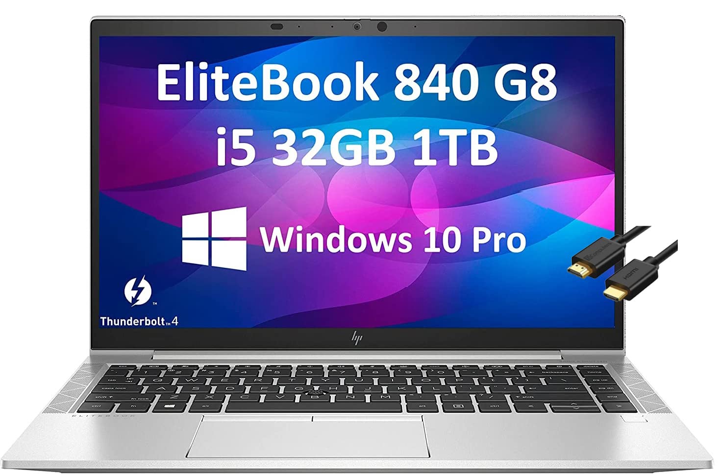 HP EliteBook 845 (14 FHD, AMD Ryzen 5, 16GB RAM, 512GB SSD,