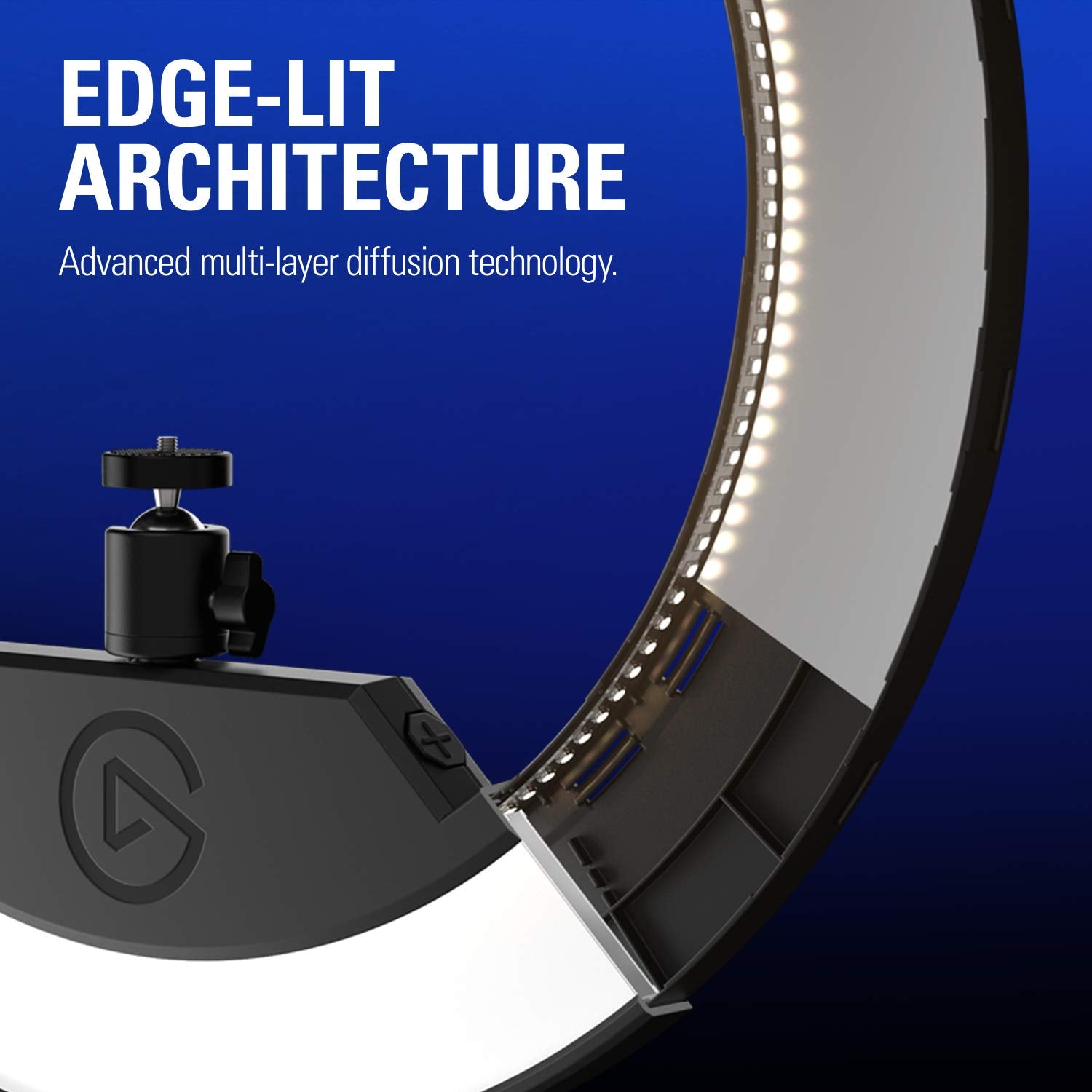 Elgato Ring Light   Premium 2500 Lumens Desktop Ring Light With Usb Connectivity For Streaming, Tiktok, Instagram, Home Office,