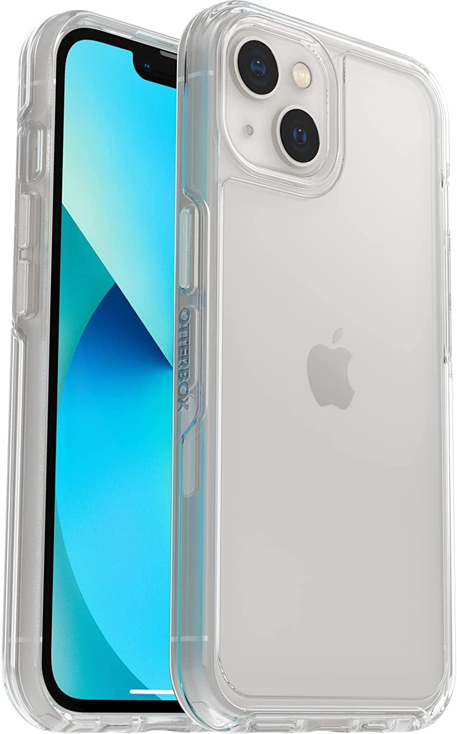 Otterbox Iphone 13 (Only) Symmetry Series Case   Clear, Ultra Sleek, Wireless Charging Compatible, Raised Edges Protect Camera &