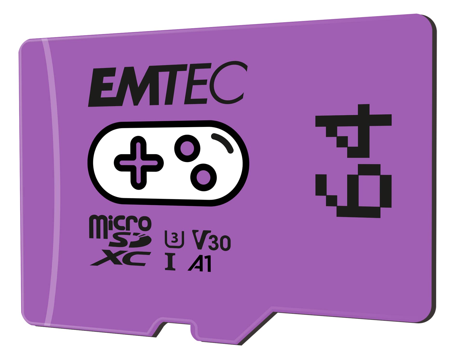 Emtec 64Gb Gaming Micro Sd Card, Microsdxc Memory Card For Nintendo Switch, Wyze, Gopro, Dash Cam, Security Camera, 4K Video Rec