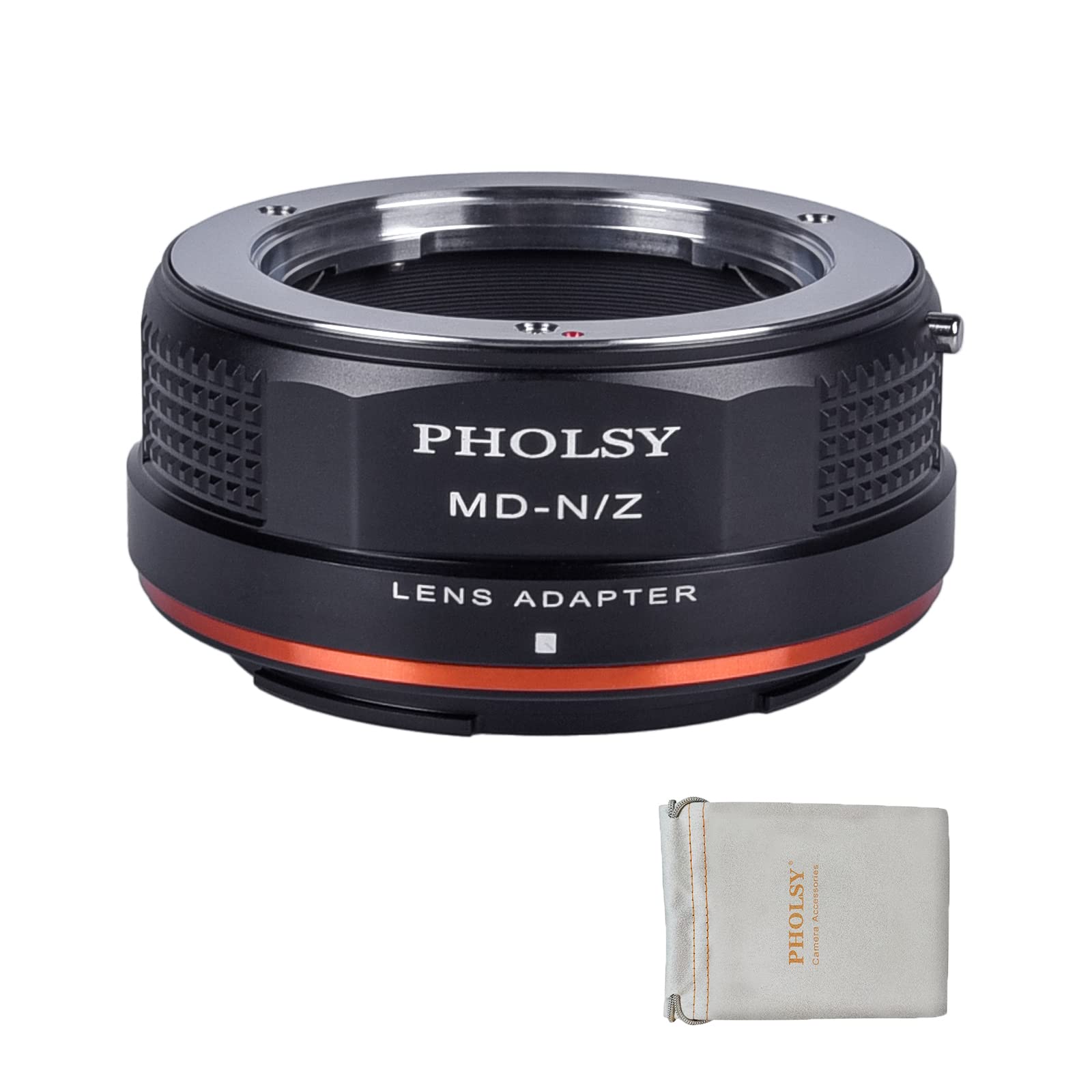 Pholsy Lens Mount Adapter Compatible With Minolta Rokkor Md/Mc/Sr Lens Compatible With Minolta Md To Nikon Z Mount Camera Body C