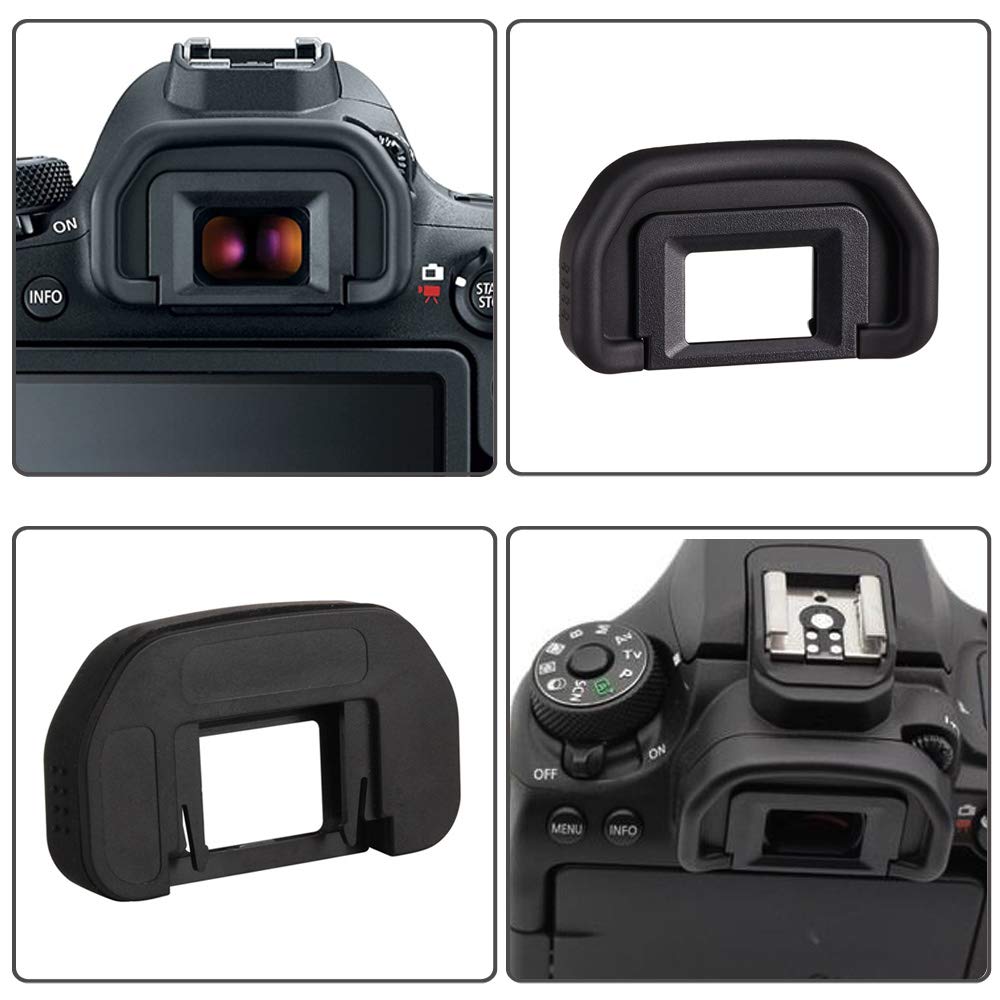 90D Eb Viewfinder Eyepiece Eyecup Eye Cup For Canon Eos 90D/80D/70D/60D/50D/40D/20D/5D Mark ??/6D Mark??Digital Camera [2 Packs]