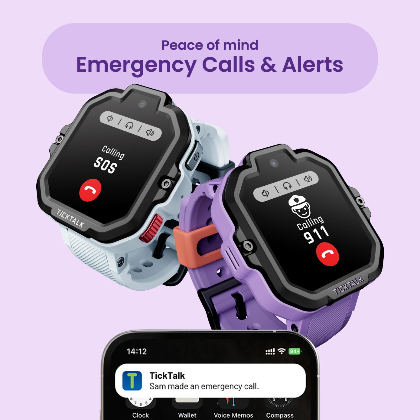 Ticktalk5 Cellular Kids Smart Watch With Gps Tracker & Video Calling   Smart Watch For Kids With Parent Apps, Sos & 911 Calling, Real Time Location Tracking, Dnd Mode & More   Smart Watch For Kids 3+