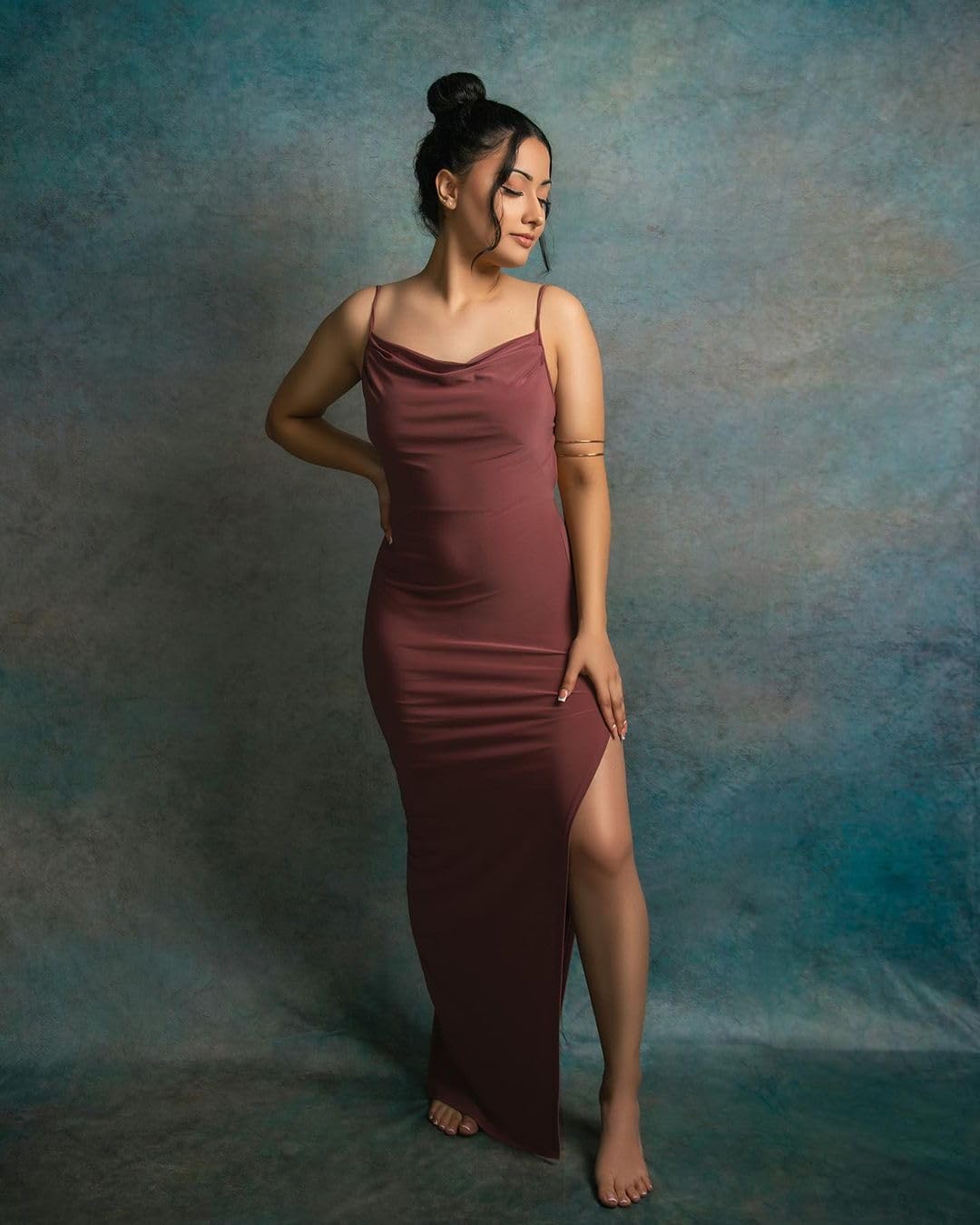 Kate 10Ft(W) X10Ft(H/T) Abstract Photo Backdrop Microfiber Cadetblue Portrait Photography Background