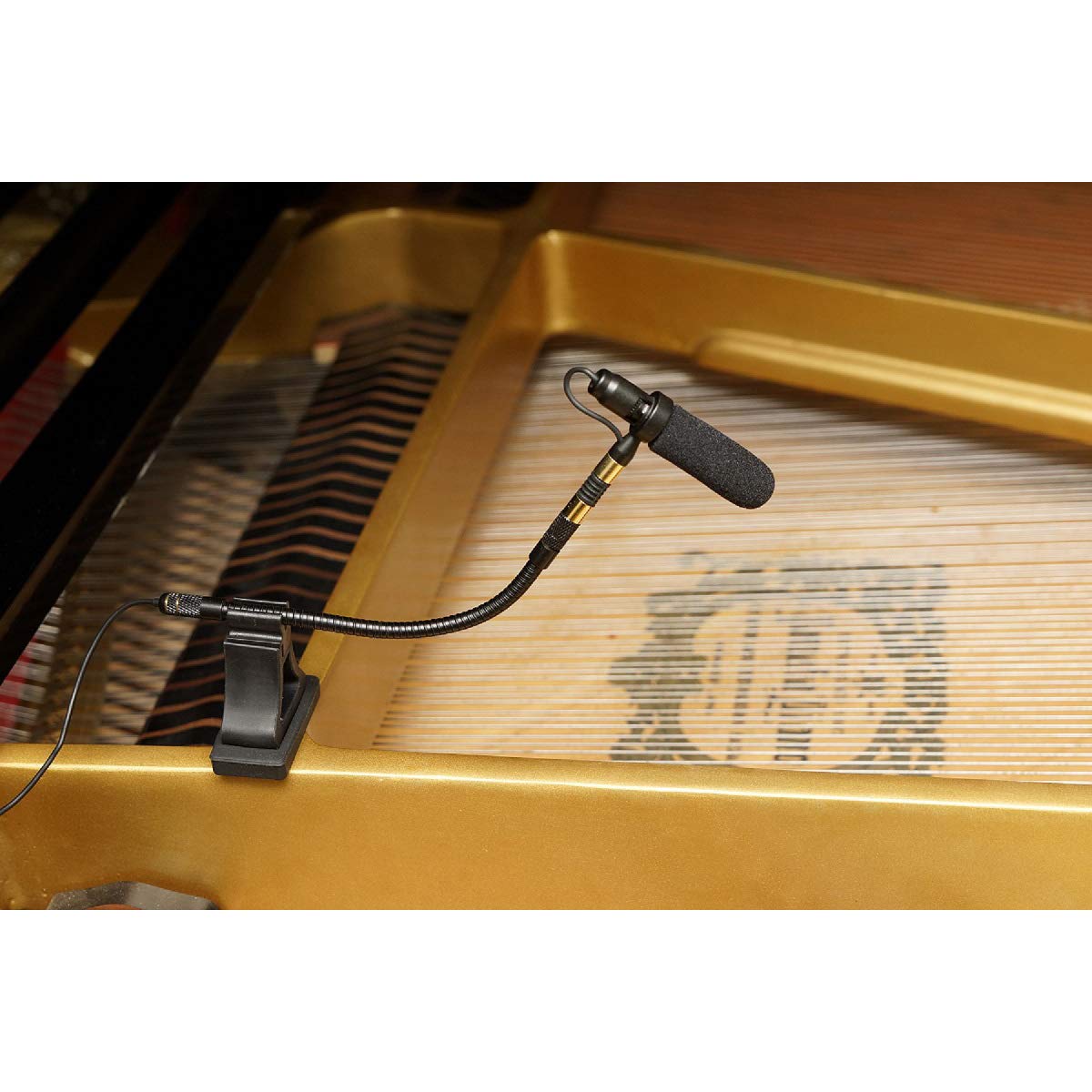 Av Jefes Pmm19B Sh4 Pa Piano Clip On Musical Instrument Microphone For Shure Microphone And Phantom Power Input