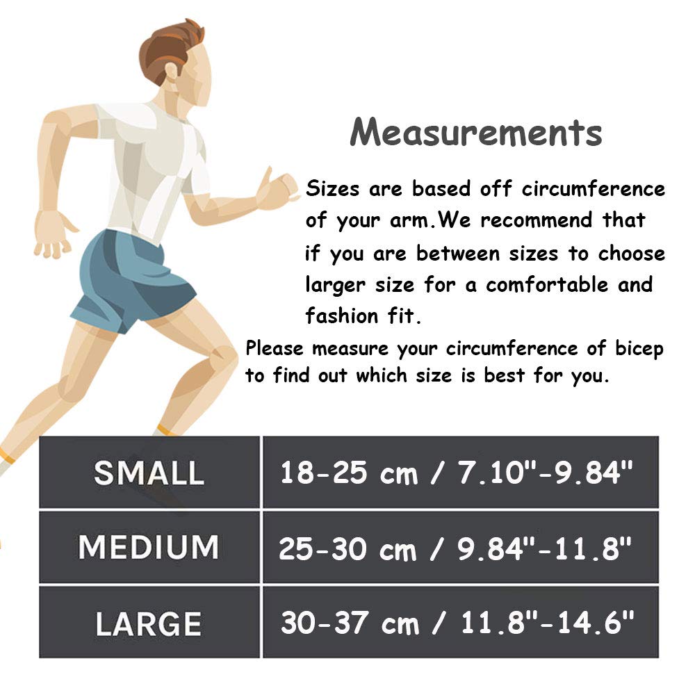 Ailzos Sports Running Armband,Lightweight All Purpose Sport Bag Arm Band Strap Holder Pouch Comfortable Phone Armband Sleeve For