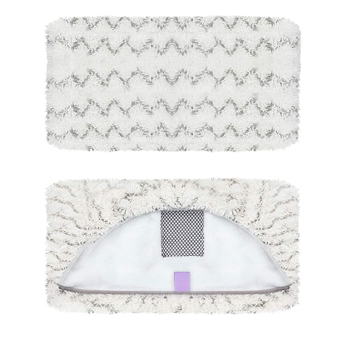 10 Pack Steam Mop Pads Compatible For Bissell Symphony 1252 1543A 1132A 1530 Vacuum And Steam Mop, Bissell 2747A Replacement Pad