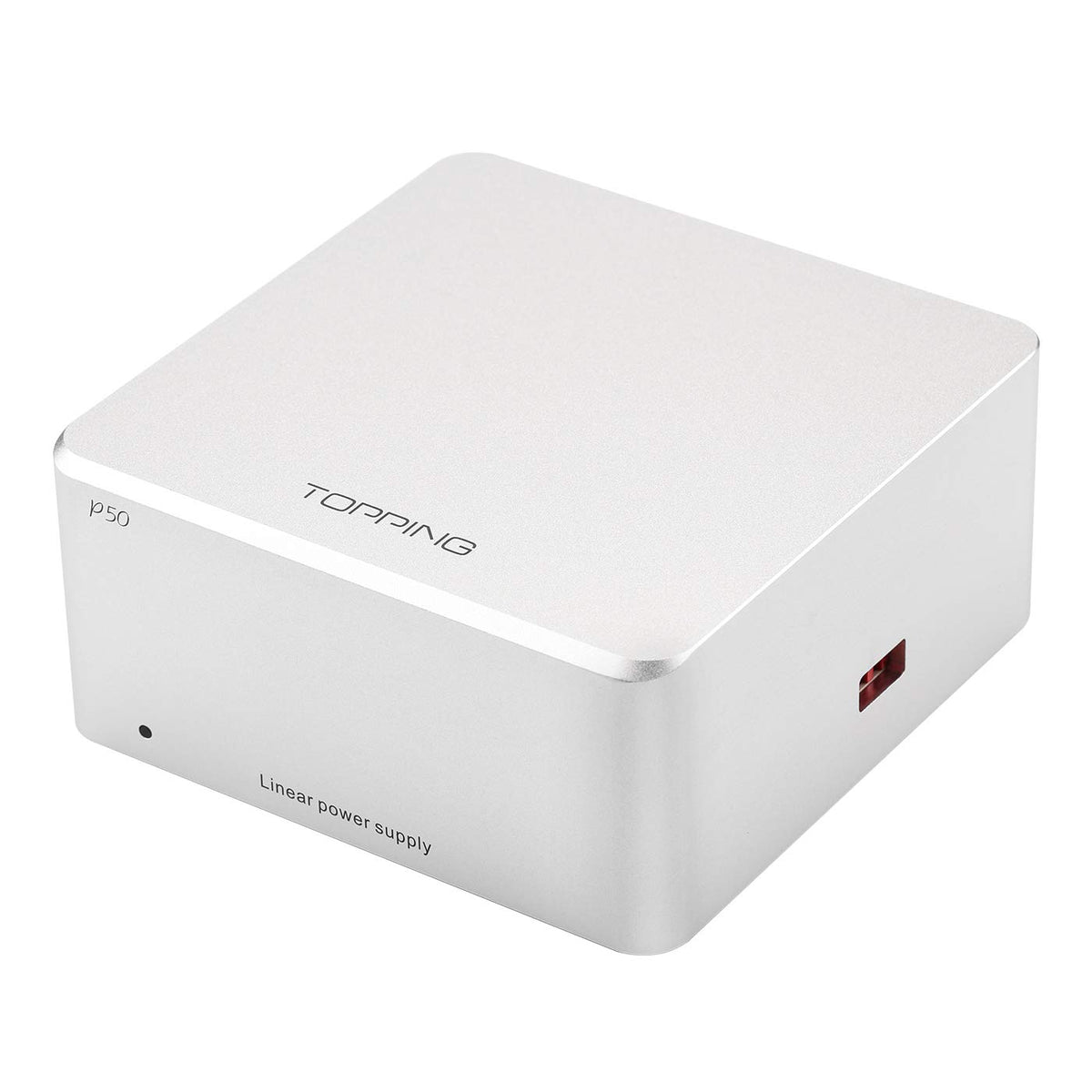 Topping P50 Linear Power Supply For Topping E50/D50/D50S/Dx3 Pro+/A50 Ultra Low Noise 2X 5V 1A + 15V 1A Silver