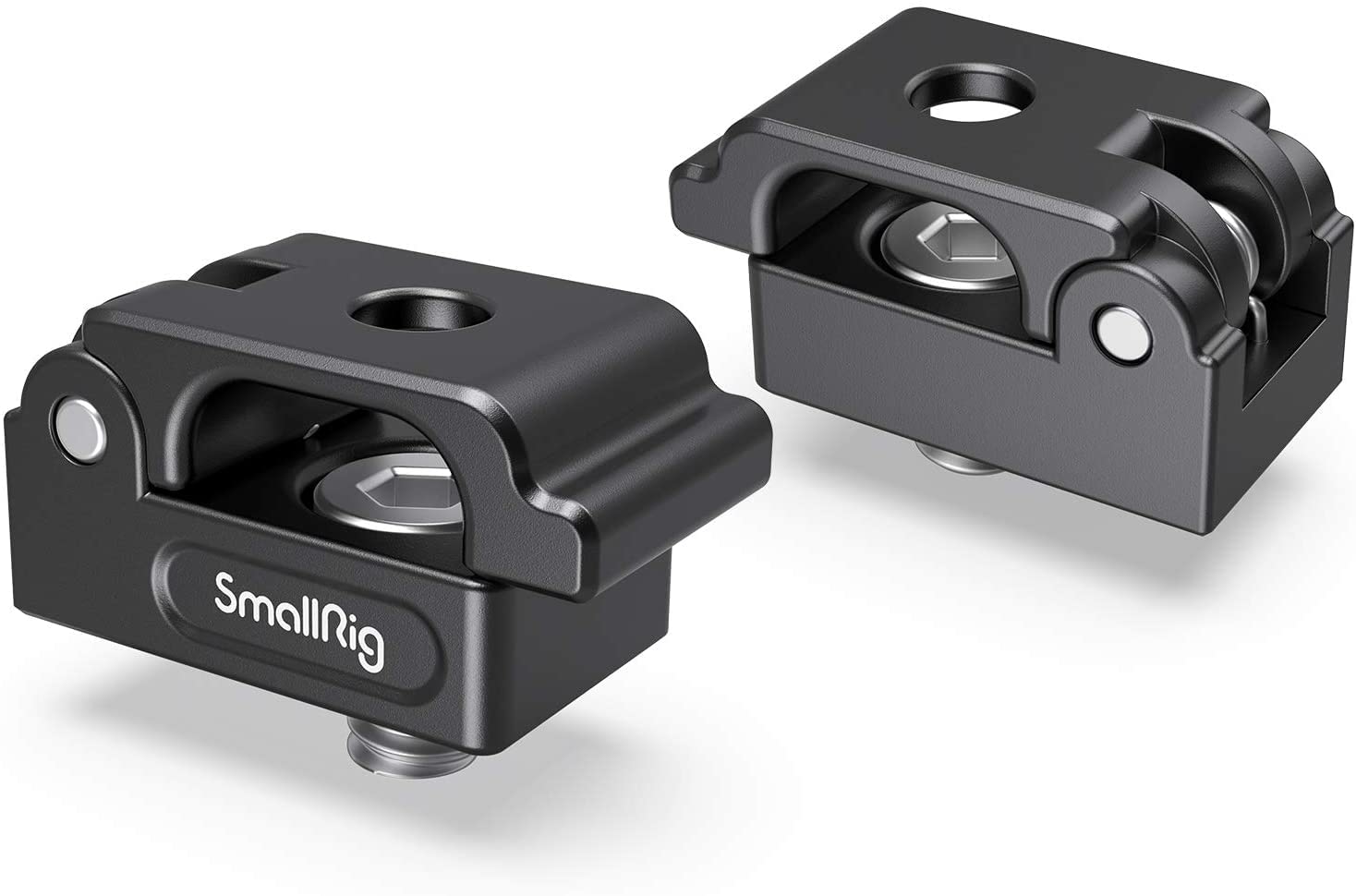 Smallrig Universal Spring Cable Clamp (2 Pcs), Lightweight And Portable Cable Clamp Suit For Hdmi Cables, Charging Cables, Shutt