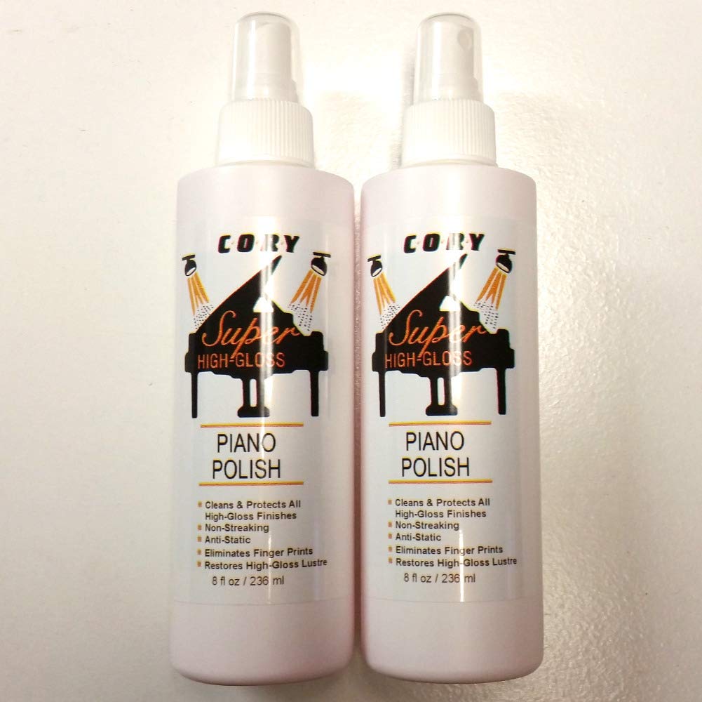 Cory Super High Gloss Piano Polish Value Pack   Two 8 Oz Bottles